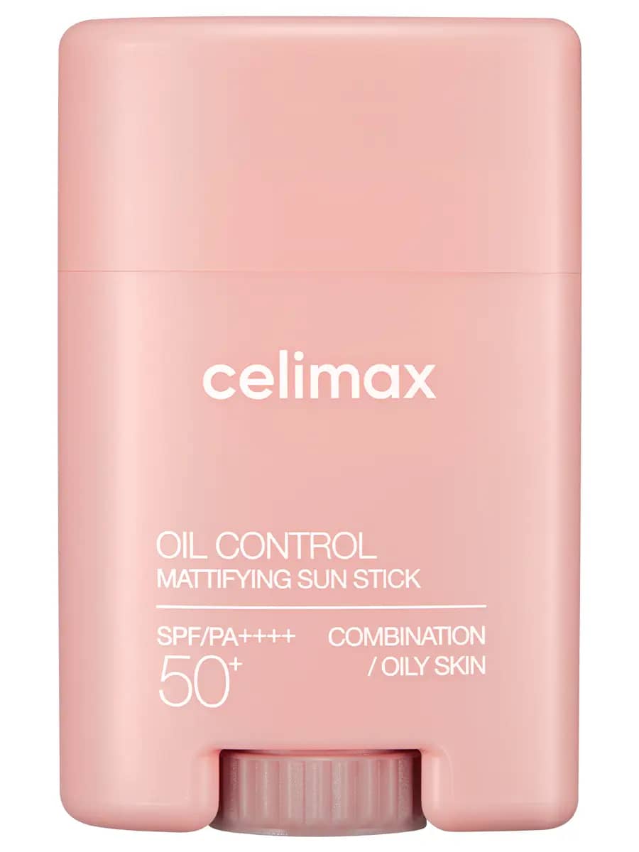 Celimax Матирующий солнцезащитный стик SPF50+ PA++++ Oil Control Mattifying Sun Stick 19 гр