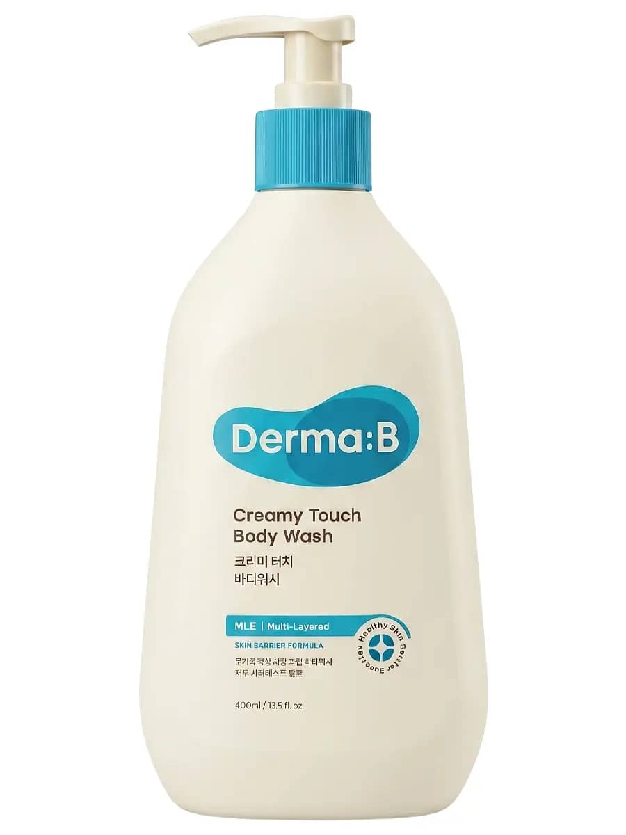Derma:B Ламеллярный крем-гель для душа Creamy Touch Body Wash 400 мл