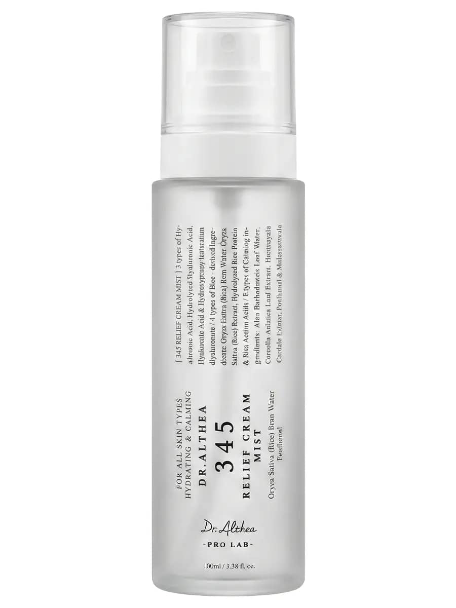 Dr. Althea Успокаивающий мист с гидролатом риса и пантенолом 345 Relief Cream Mist 100 мл