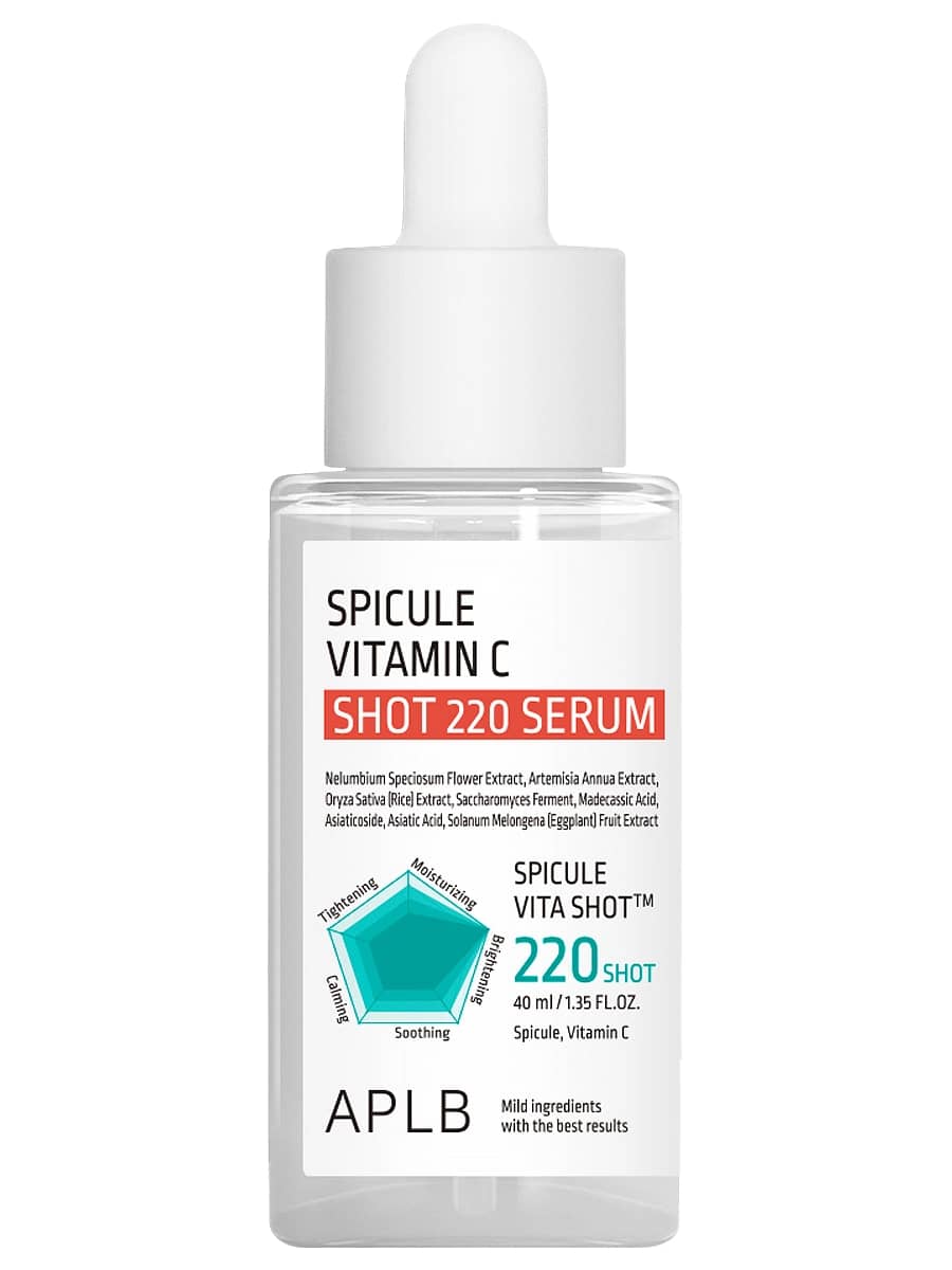APLB Обновляющая сыворотка с микроиглами и витамином С Spicule Vitamin C Shot 220 Serum 40 мл