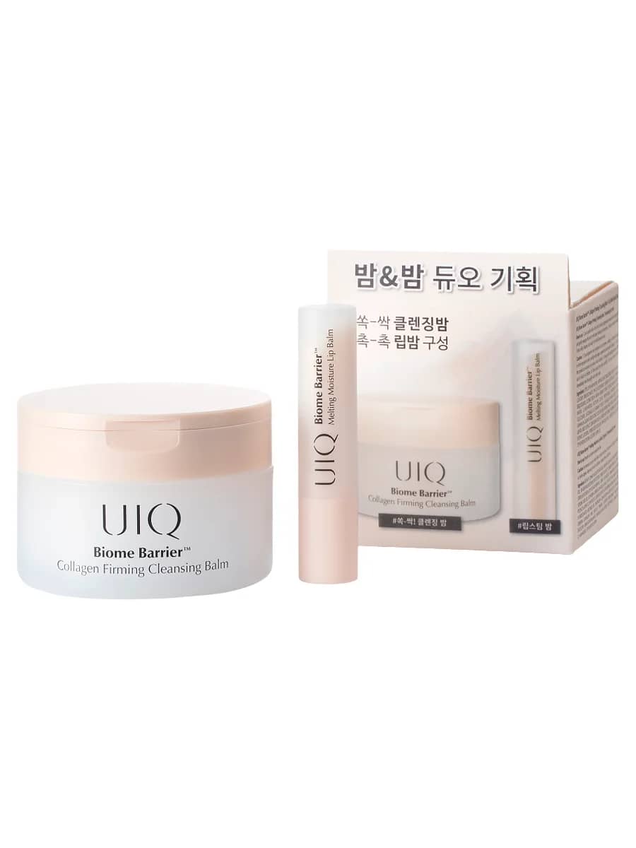 UIQ Набор для сияющей кожи и нежных губ Cream Balm&Balm Special Set 100 мл + 3.2 гр