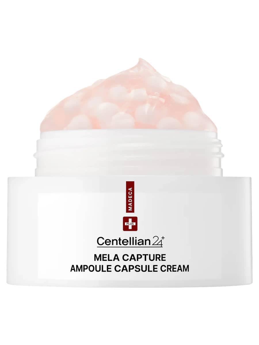 Centellian24 Капсульный крем против пигментных пятен и неровного тона Madeca Mela Capture Ampoule Capsule Cream 55 мл