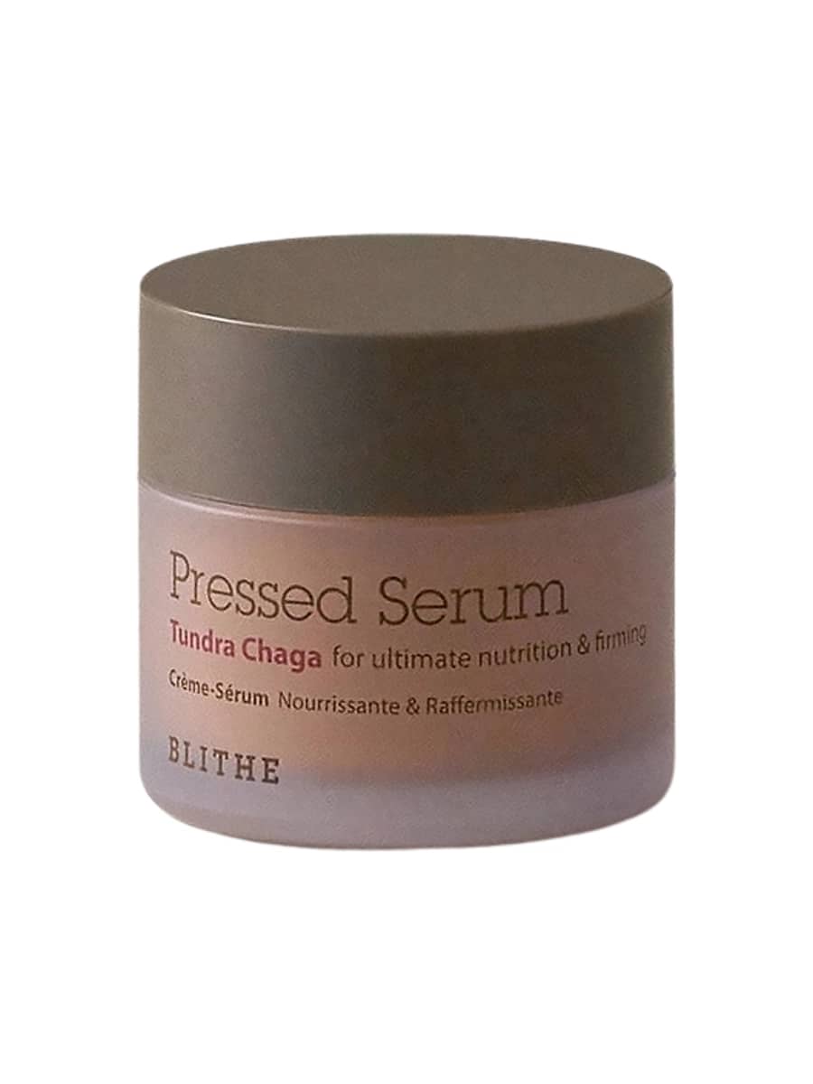 Blithe Антивозрастная спрессованная сыворотка-крем «Гриб Чага» Tundra Chaga Pressed Serum 27 мл