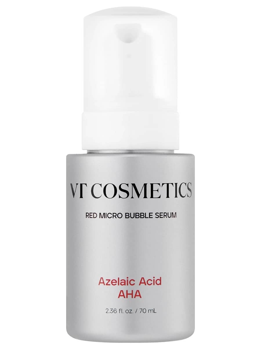 VT Cosmetics Пузырьковая сыворотка с азелаиновой кислотой Az AHA Red Micro Bubble Serum 70 мл
