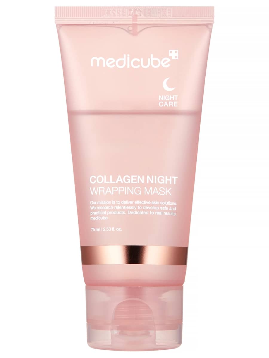 Medicube Ночная коллагеновая маска-пленка для лифтинг-эффекта и сияния кожи Collagen Night Wrapping Mask 75 мл