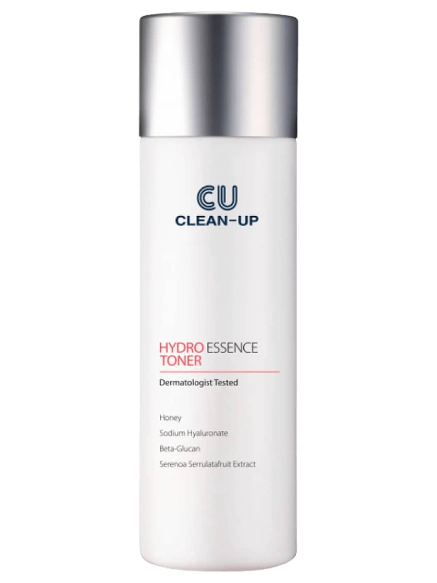 CU Skin Увлажняющий тонер-эссенция с бета-глюканом Clean-up Hydro Essence Toner 200 мл