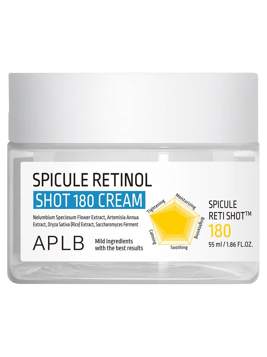 APLB Обновляющий крем со спикулами и ретинолом Spicule Retinol Shot 180 Cream 55 мл