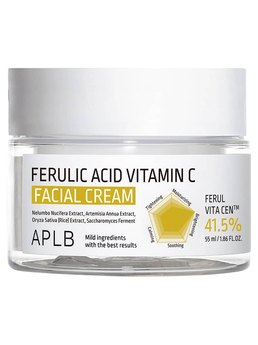 APLB Укрепляющий крем с феруловой кислотой и витамином С для сияния кожи Ferulic Acid Vitamin C Facial Cream 55 мл