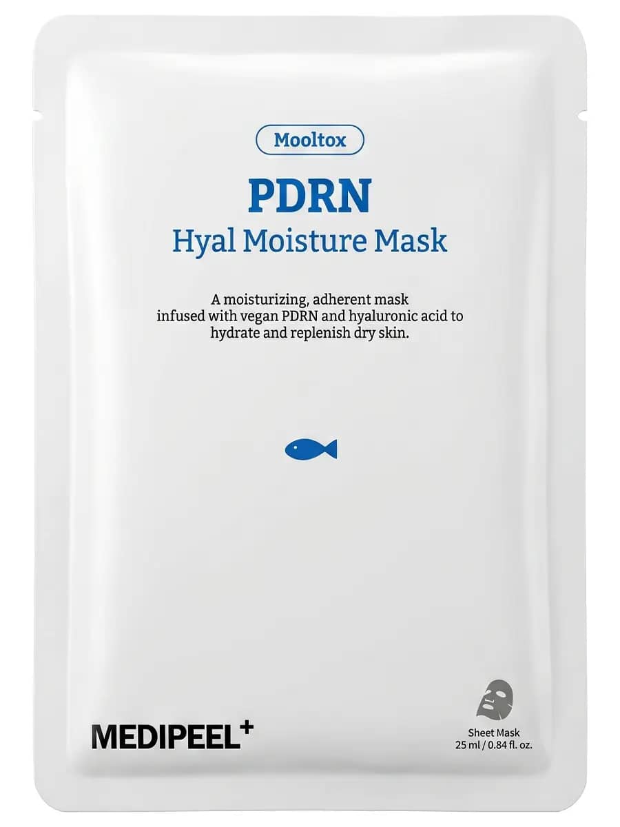 Medi-Peel Интенсивно увлажняющая маска с ПДРН Mooltox PDRN Hyal Moisture Mask 25 мл