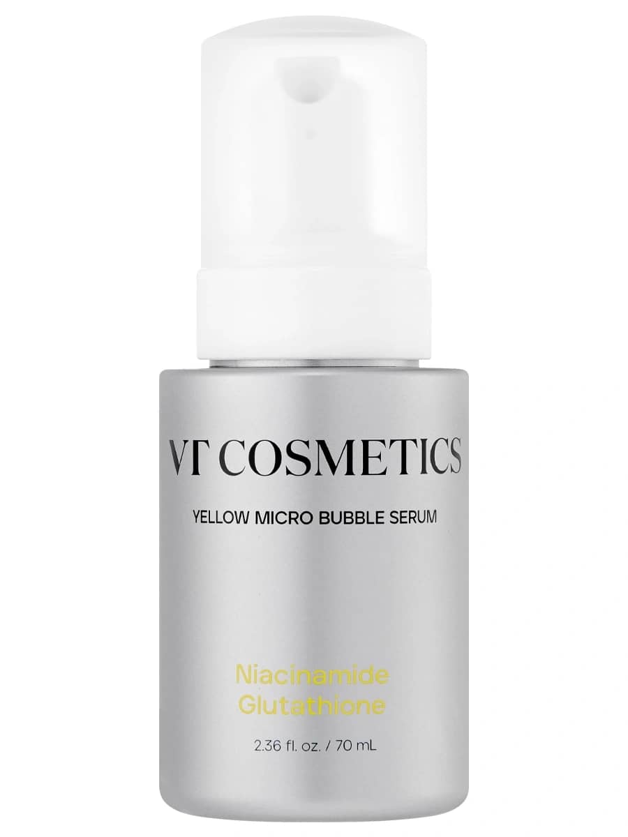 VT Cosmetics Пузырьковая сыворотка с 5% ниацинамида и глутатионом Niacinamide Glutathione Yellow Micro Bubble Serum 70 мл