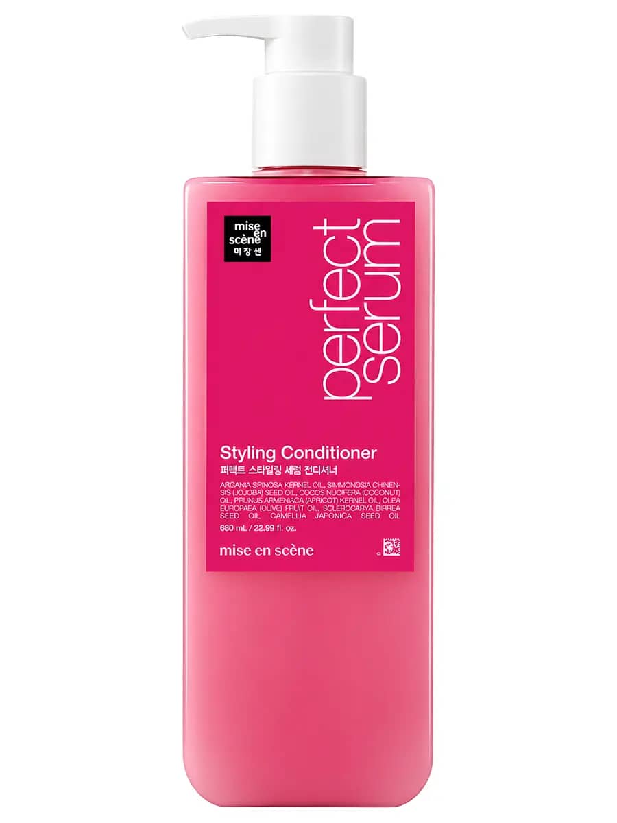 Mise En Scene Разглаживающий кондиционер для поврежденных волос Perfect Serum Styling Conditioner 680 мл