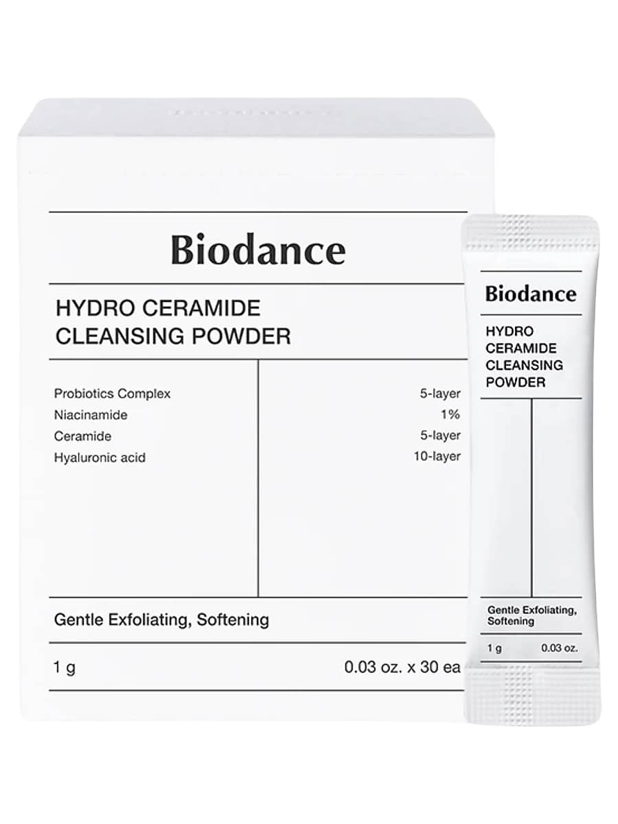 Biodance Энзимная пудра с пробиотиками и керамидами Hydro Ceramide Cleansing Powder 1 гр х 30 шт