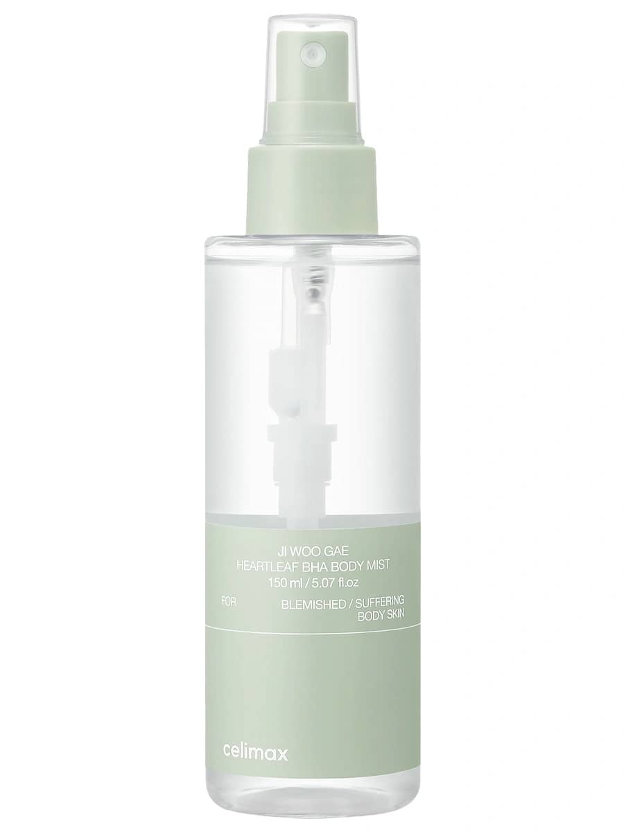 Celimax Успокаивающий мист для тела с BHA-кислотой Ji Woo Gae Heartleaf BHA Body Mist 150 мл