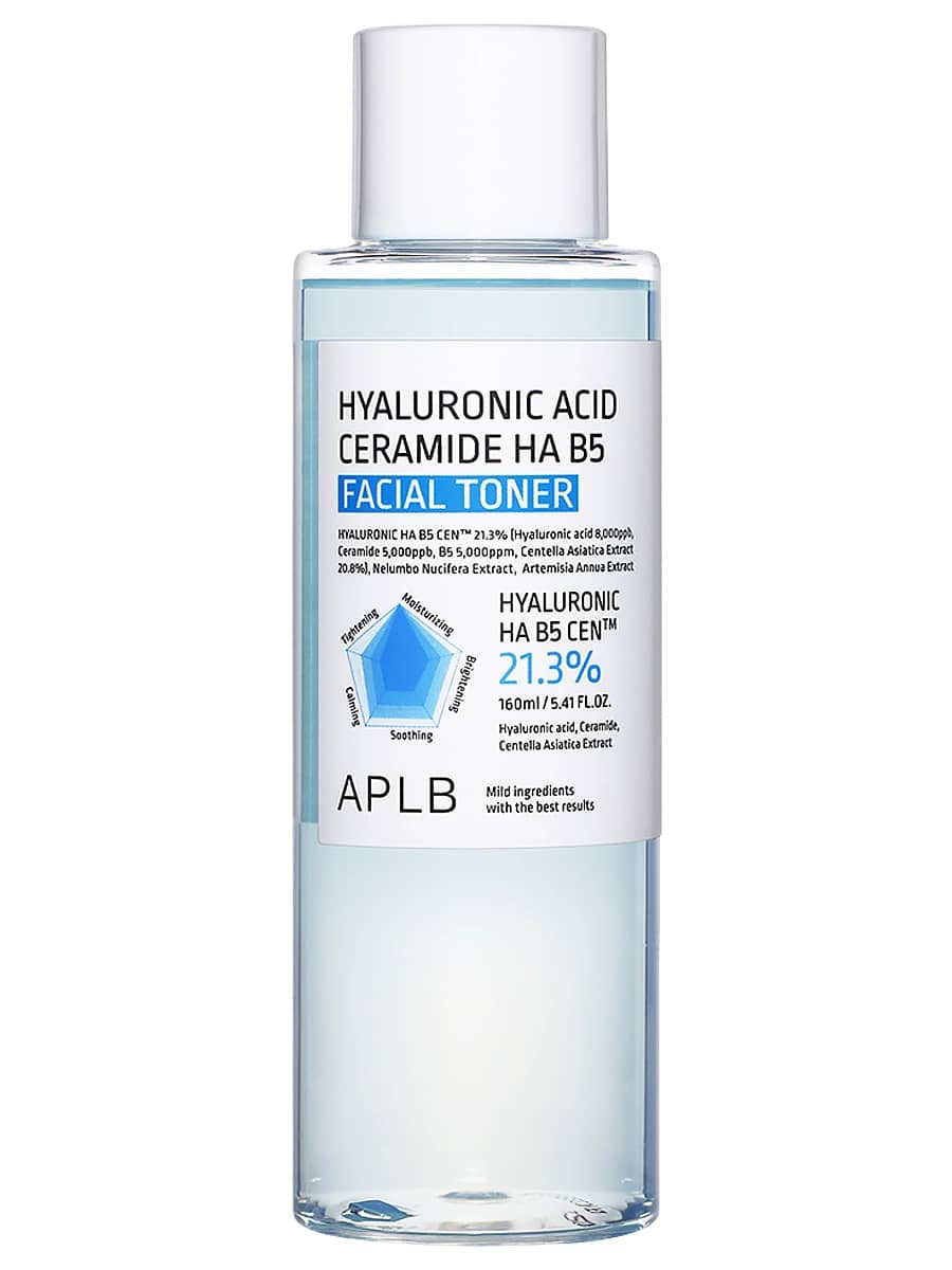 APLB Увлажняющий тонер с керамидами и пантенолом Hyaluronic Acid Ceramide HA B5 Facial Toner 160 мл