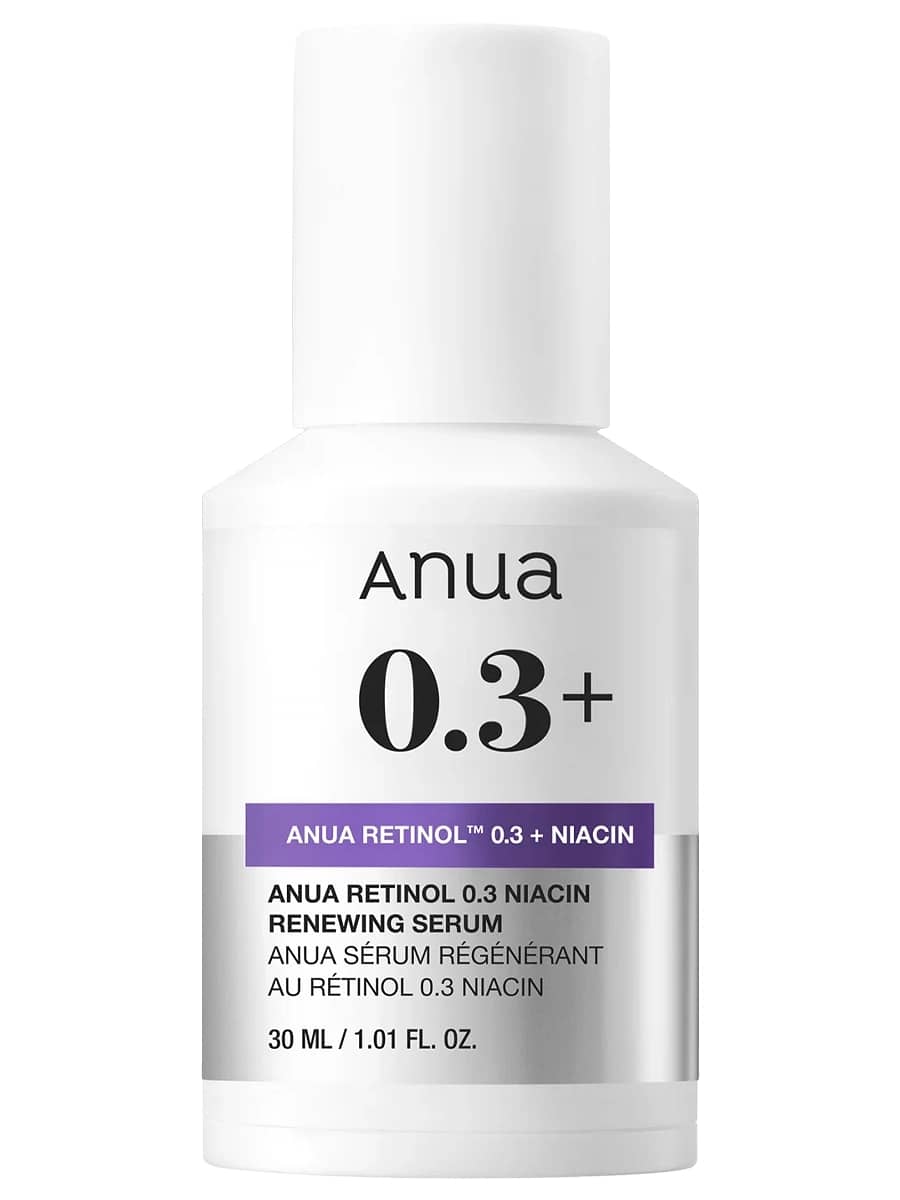 Anua Обновляющая сыворотка с ретинолом и ниацинамидом Nano Retinol 0,3% + Niacin Renewing Serum 30 мл