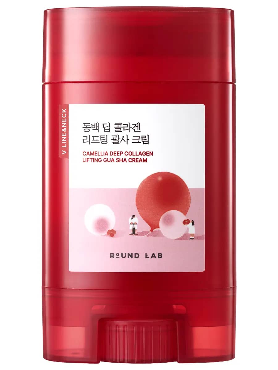 Round Lab Подтягивающий крем-гуаша с экстрактом камелии и коллагеном Camellia Deep Collagen Lifting Gua Sha Cream 60 мл