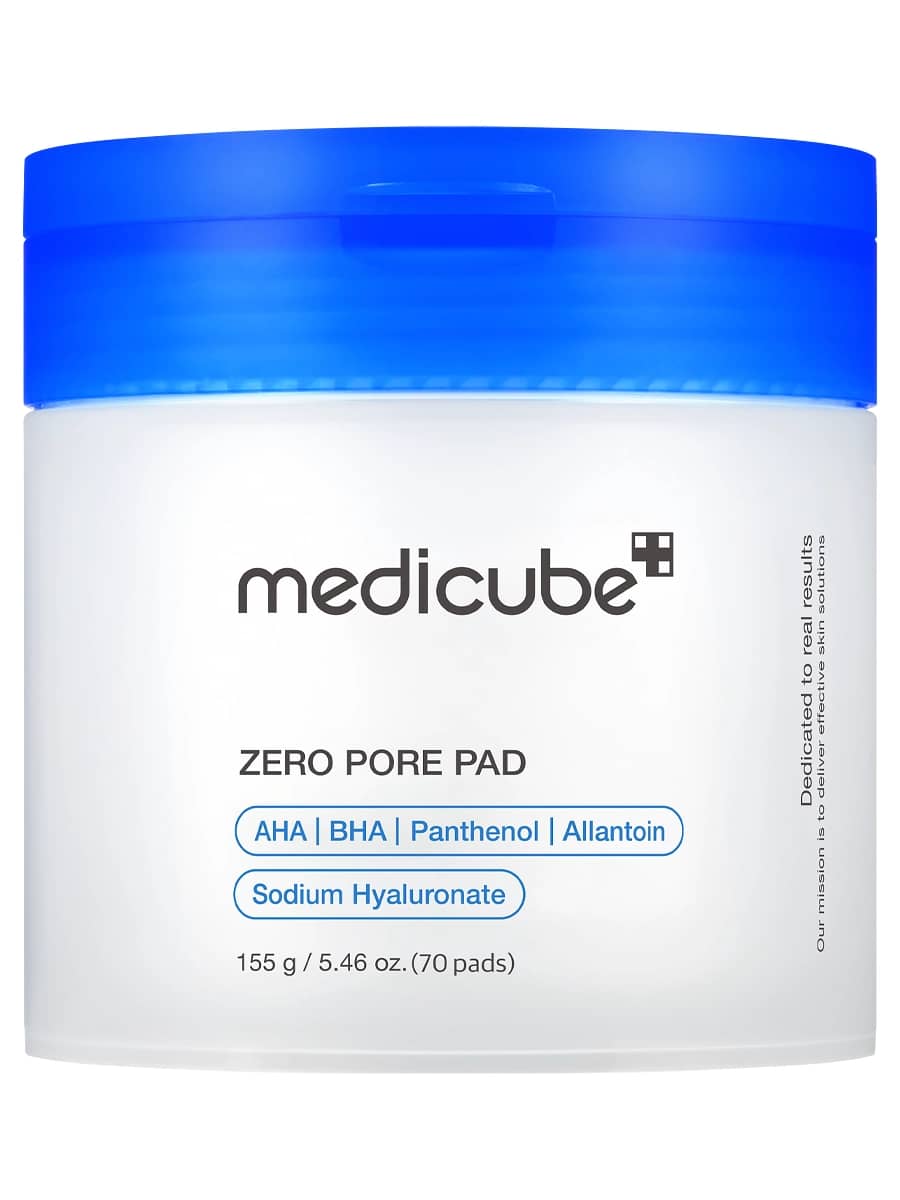 Medicube Отшелушивающие пэды с кислотами для сужения пор Zero Pore Pad 2.0 70 шт