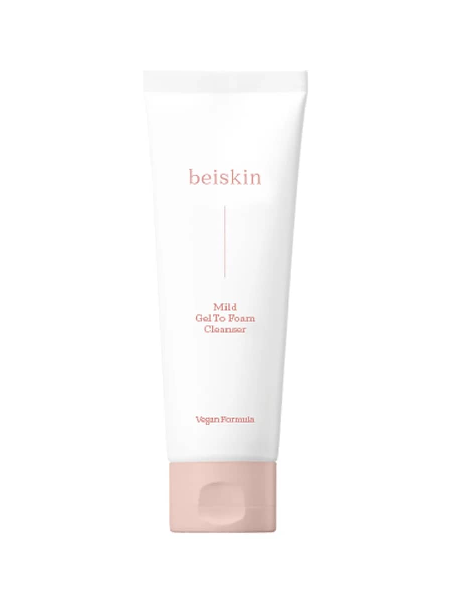 Beiskin Мягкий очищающий гель-трансформер 2-в-1 Mild Gel To Foam Cleanser 50 мл