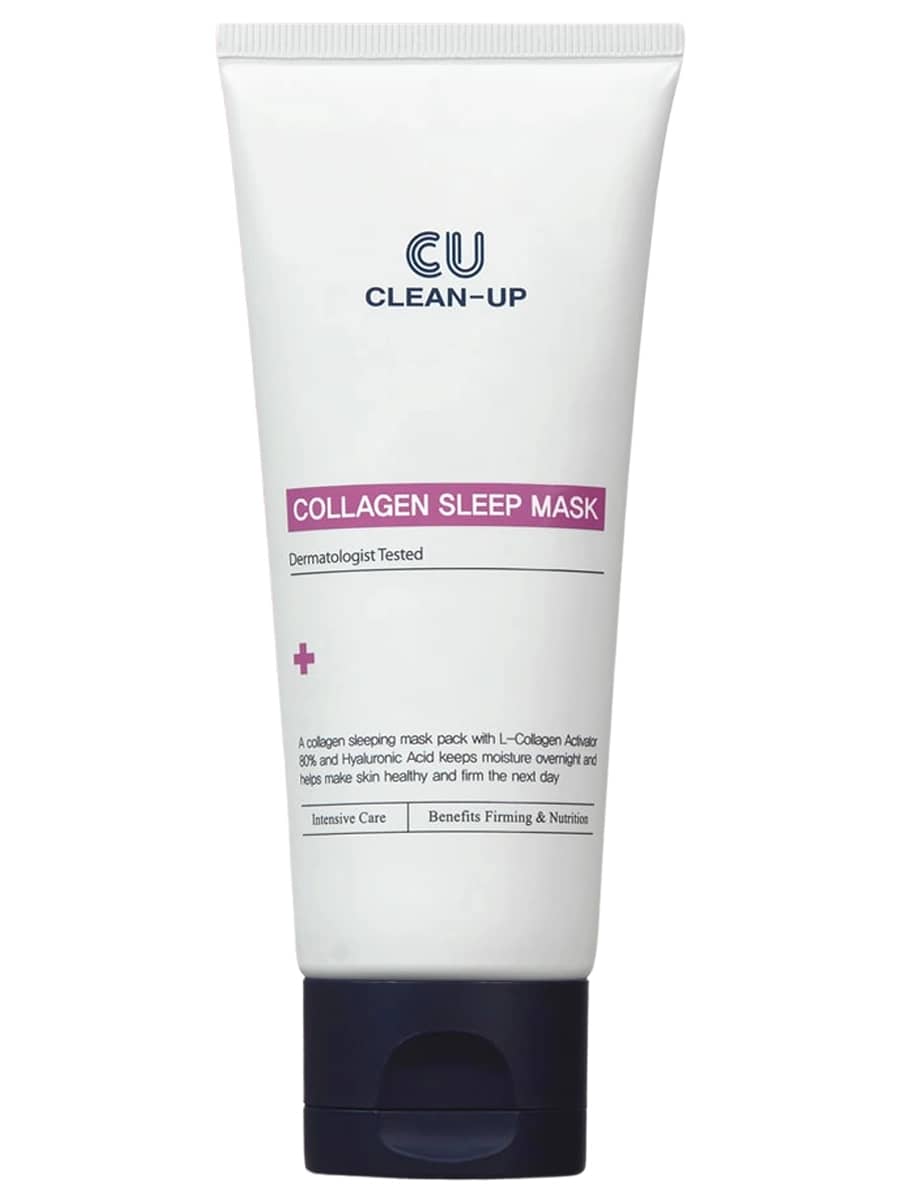 CU Skin Ночная коллагеновая маска для упругости и сияния кожи Clean-Up Collagen Sleep Mask 70 мл