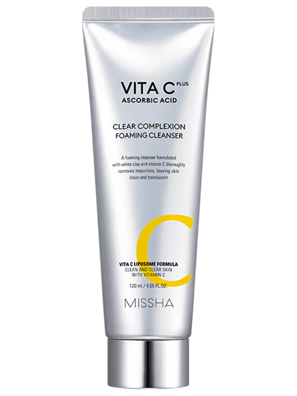 Missha Очищающая пенка с витамином С против пигментации Vita C Plus Сlear Complection Cleansing Foam 120 мл