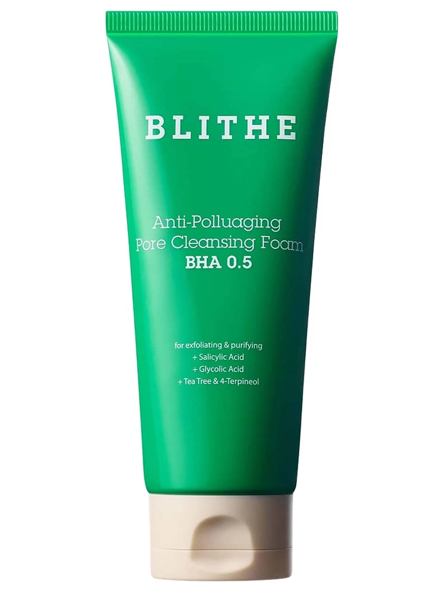Blithe Пенка с салициловой кислотой для глубокого очищения пор Anti-Polluaging Pore Cleansing Foam 150 мл