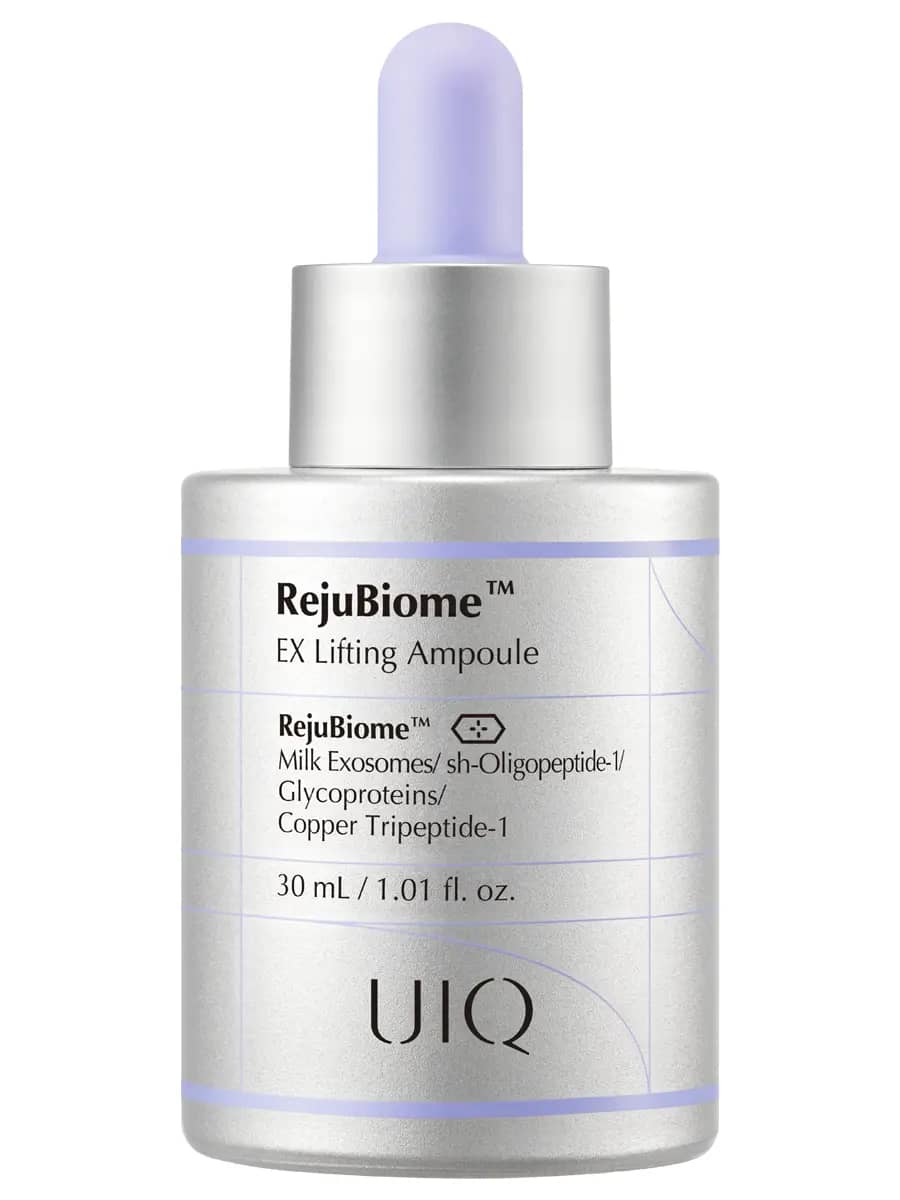 UIQ Сыворотка для лифтинга и плотности кожи с экзосомами RejuBiome EX Lifting Ampoule 30 мл
