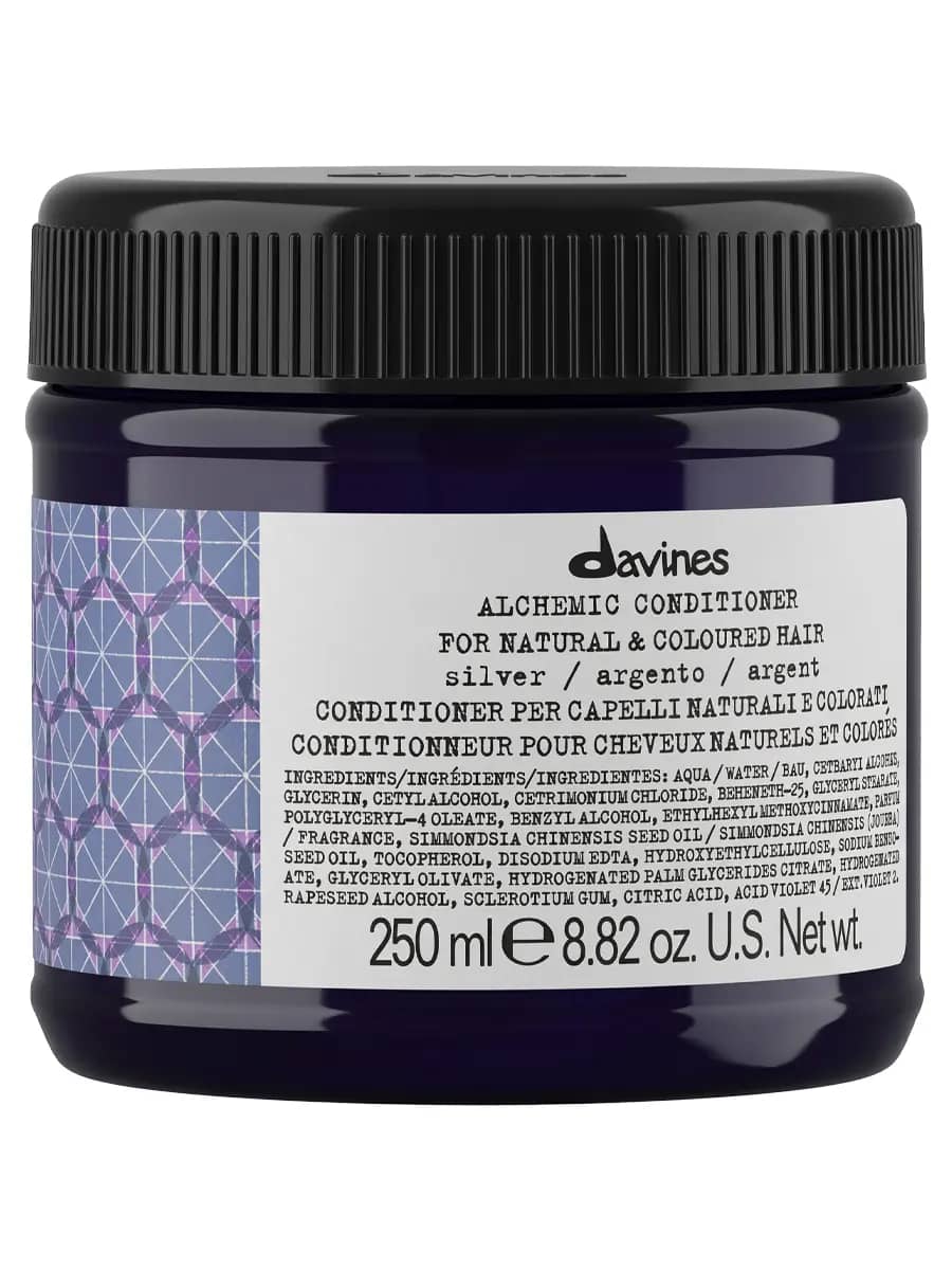 Davines Серебряный кондиционер для поддержания холодного оттенка блонда Alchemic Conditioner Silver 250 мл