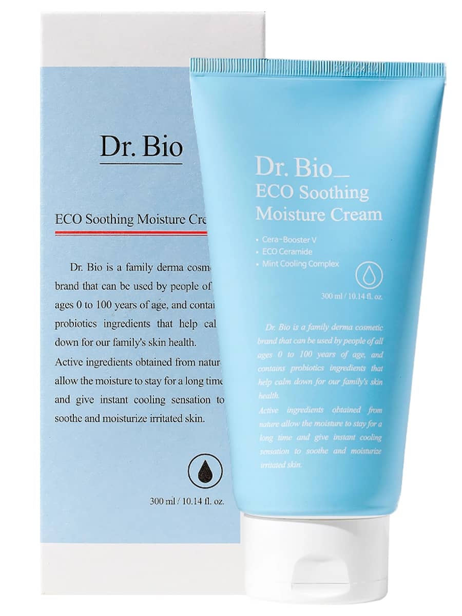 Dr. Bio Успокаивающий увлажняющий крем для тела с лактобактериями ECO Soothing Moisture Cream 300 мл