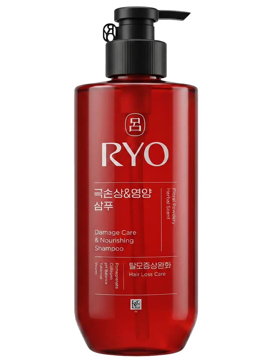 RYO Восстанавливающий шампунь для поврежденных волос Damage Care & Nourishing Shampoo 592 мл