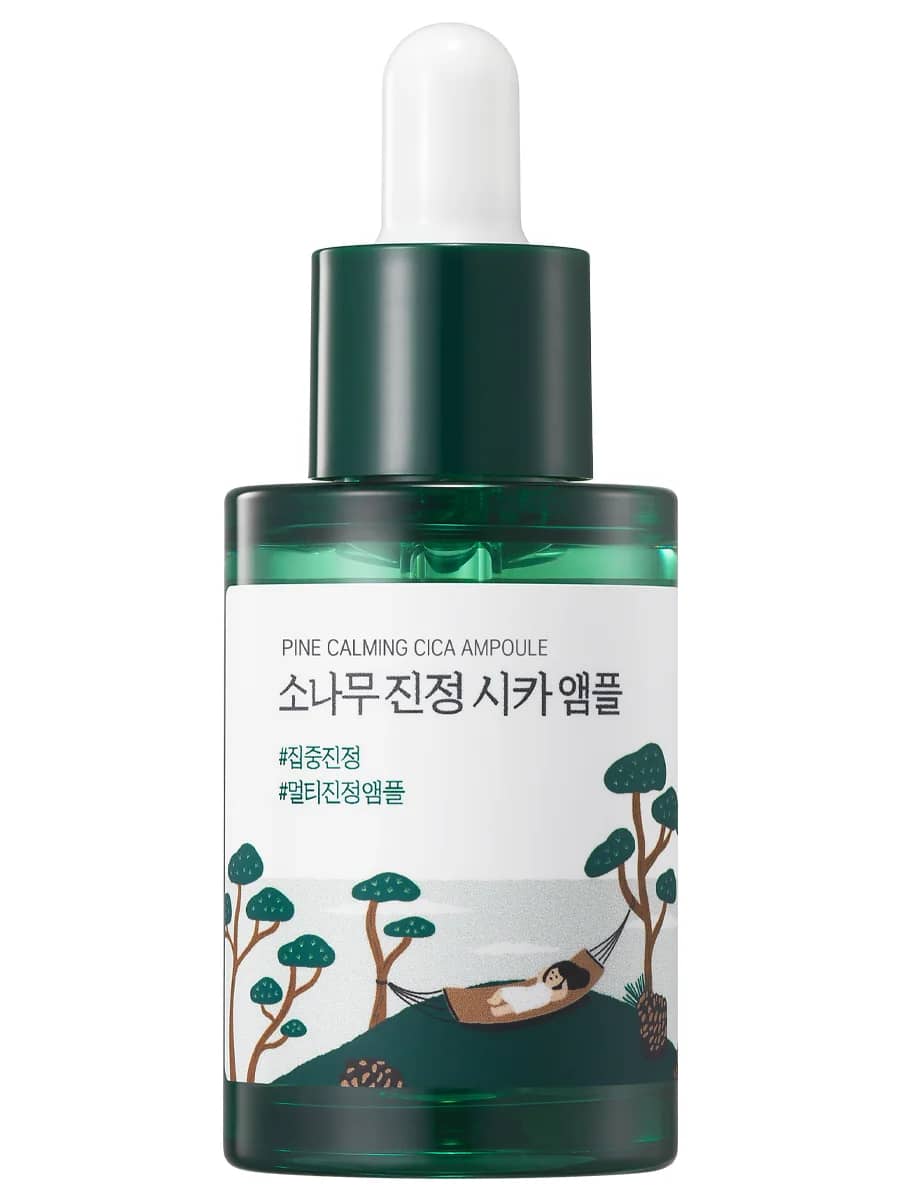 Round Lab Успокаивающая ампула с экстрактом сосны и центеллы Pine Calming Cica Ampoule 30 мл