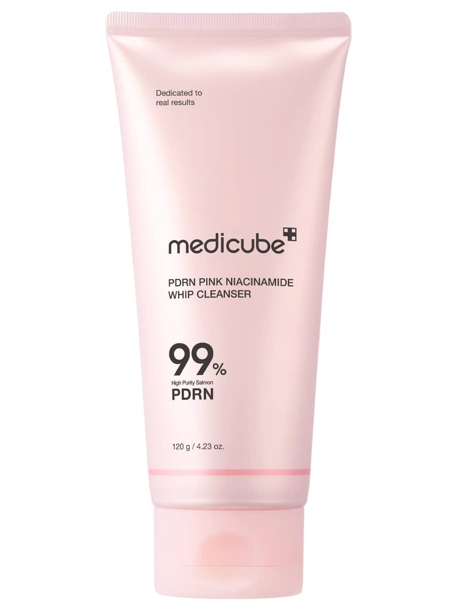 Medicube Пенка с ПДРН для глубокого очищения пор PDRN Pink Niacinamide Whip Cleanser 120 гр