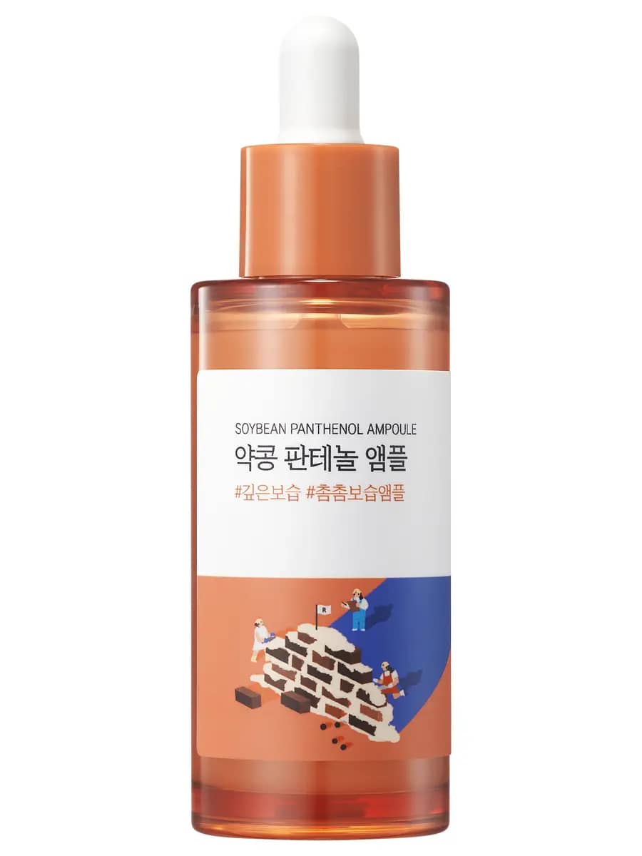Round Lab Барьерная сыворотка с черной соей и пантенолом Soybean Panthenol Ampoule 50 мл