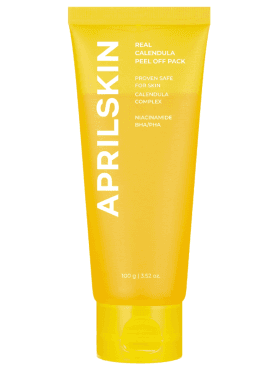 APRILSKIN Отшелушивающая маска-пленка с экстрактом календулы для сияния кожи Calendula Peel Off Pack 100 гр
