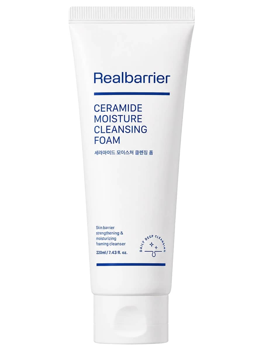 Real Barrier Кремовая очищающая пенка c керамидами Ceramide Moisture Cleansing Foam 220 мл