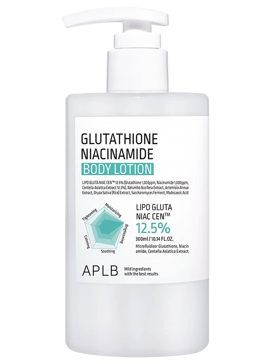 APLB Лосьон для тела с глутатионом и ниацинамидом Glutathione Niacinamide Body Lotion 300 мл