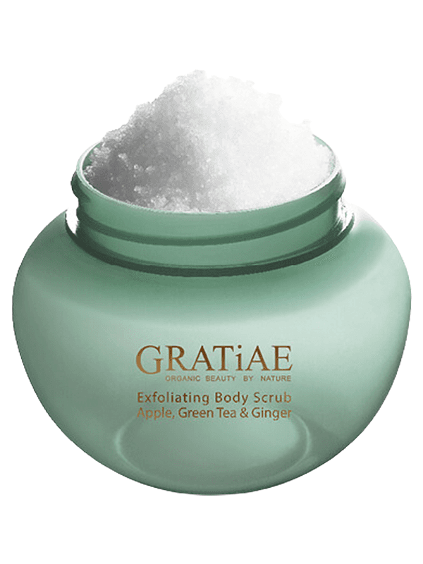 Gratiae Скраб для тела «Яблоко, Зеленый чай, Имбирь» Exfoliating Body Scrub – Apple, Green Tea, Ginger 425 гр