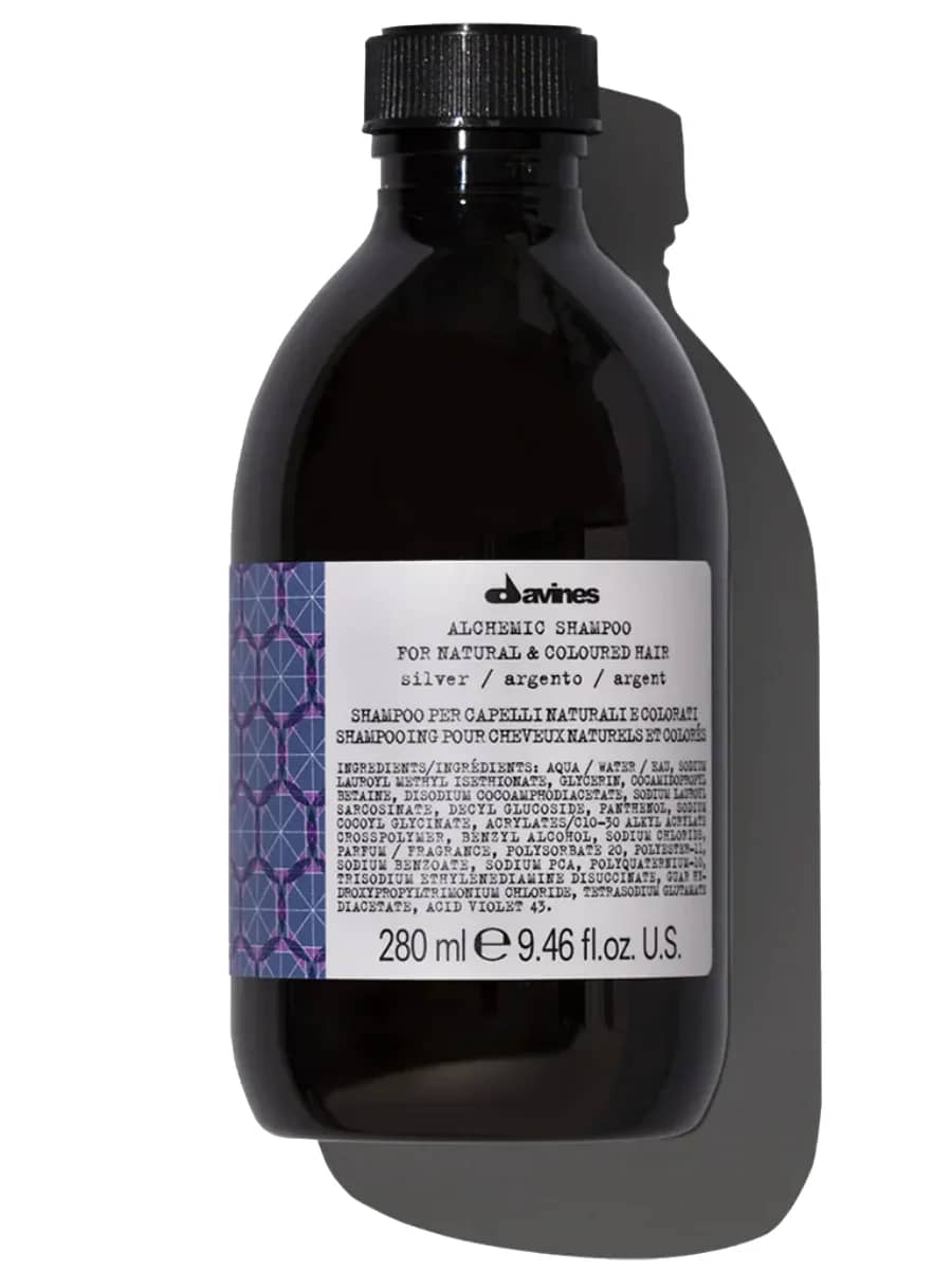 Davines Шампунь для блондинистых натуральных и окрашенных волос Alchemic Shampoo Silver 280 мл