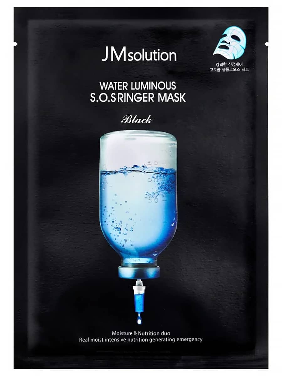 JMsolution Глубоко увлажняющая тканевая маска Water Luminous SOS Ringer Mask 35 мл