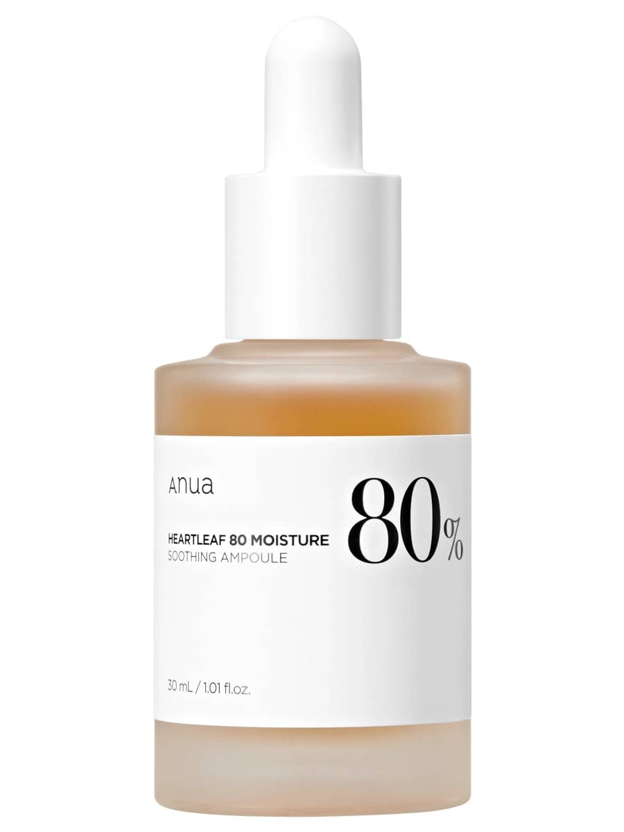 Anua Успокаивающая сыворотка на основе экстракта хауттюйнии Heartleaf 80% Moisture Soothing Ampoule 30 мл