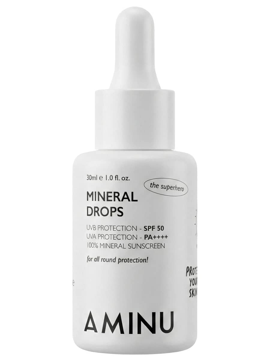 Aminu Минеральные солнцезащитные капли SPF50 Mineral Drops 30 мл