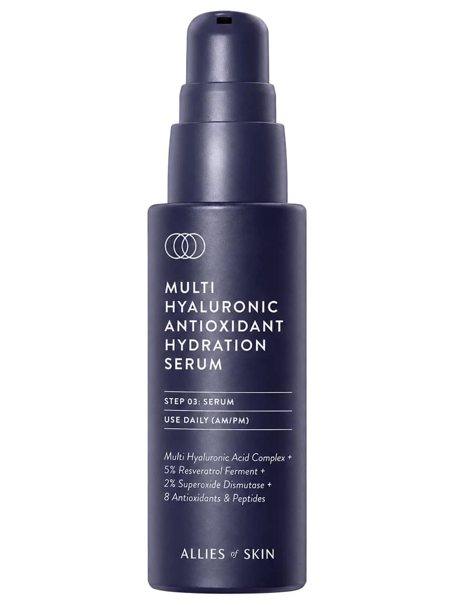 Allies of Skin Мультигиалуроновая антиоксидантная сыворотка Multi Hyaluronic Antioxidant Hydration Serum 30 мл