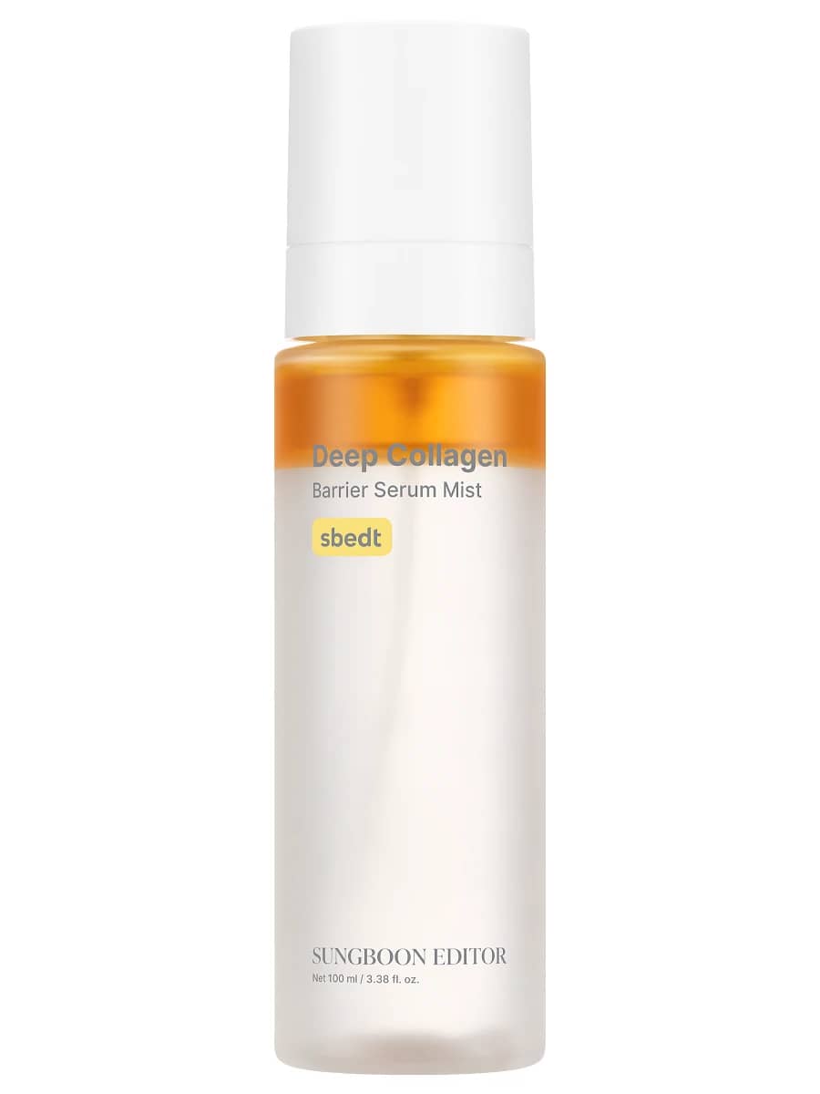 Sungboon Editor Двухфазный мист с коллагеном для упругости и сияния кожи Deep Collagen Barrier Serum Mist 100 мл