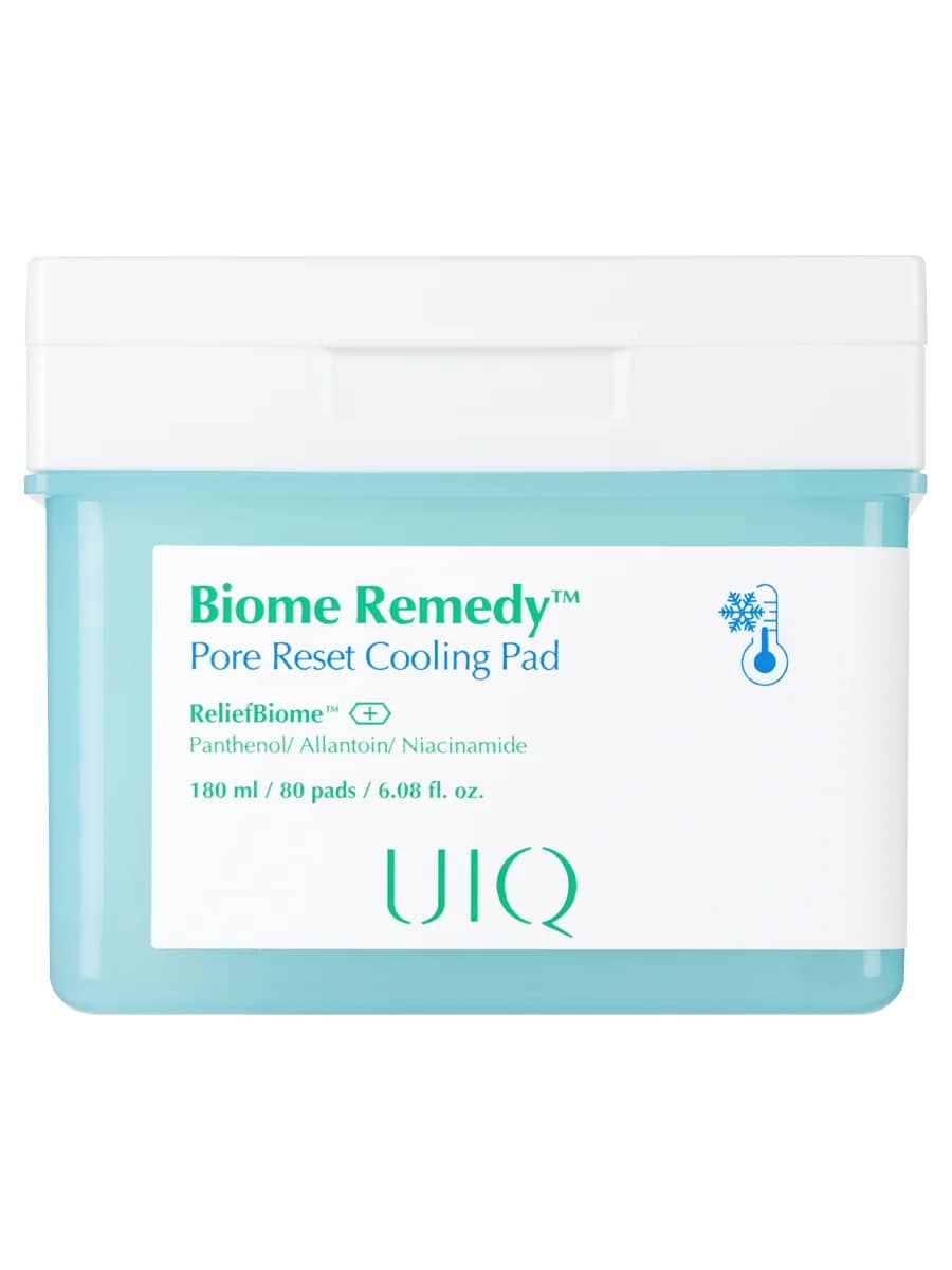 UIQ Охлаждающие пэды для сужения пор Biome Remedy Pore Reset Cooling Pad 80 шт