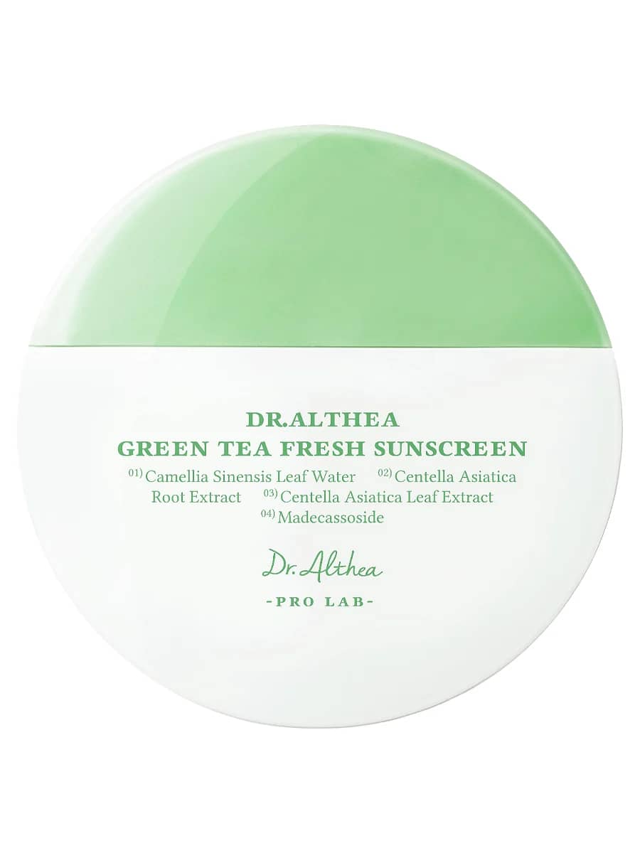 Dr. Althea Солнцезащитный крем с зеленым чаем SPF 50+ PA++++ Green Tea Fresh Sunscreen 45 мл