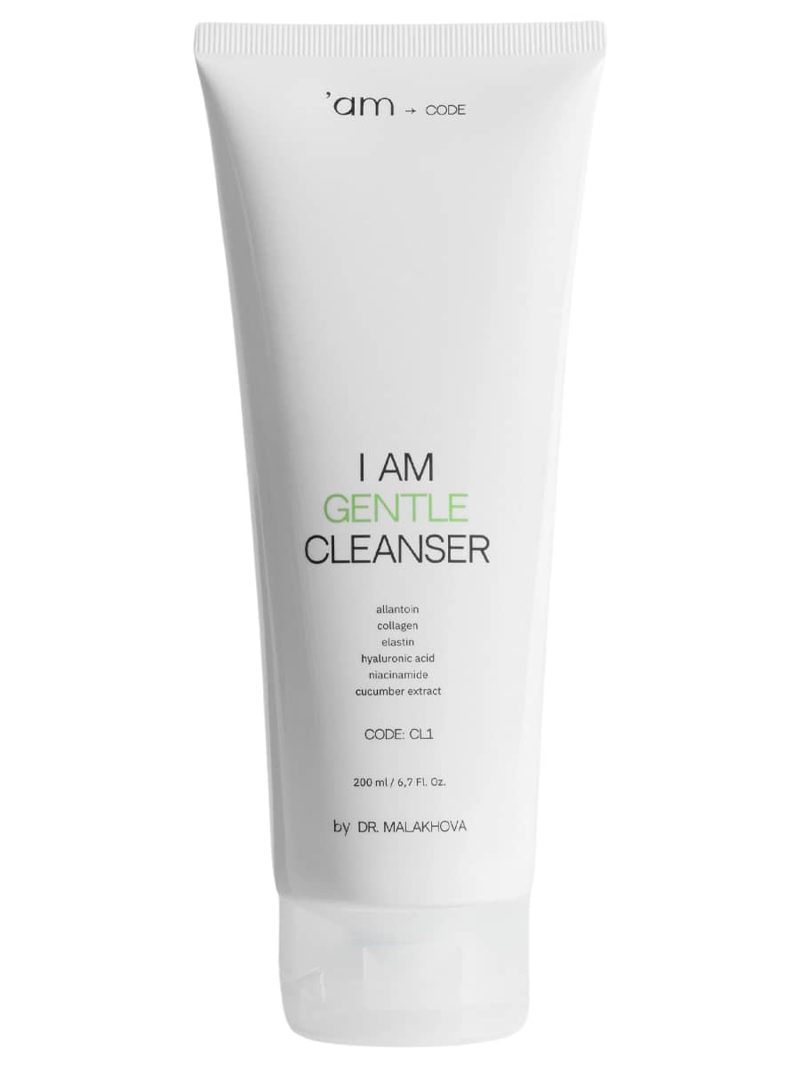 AM CODE Мягкий очищающий гель для умывания I am Gentle Cleanser 200 мл