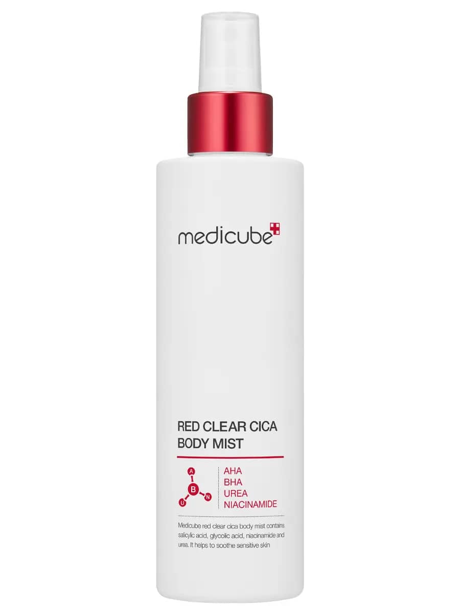 Medicube Противовоспалительный мист для тела против акне Red Clear Cica Body Mist 200 мл