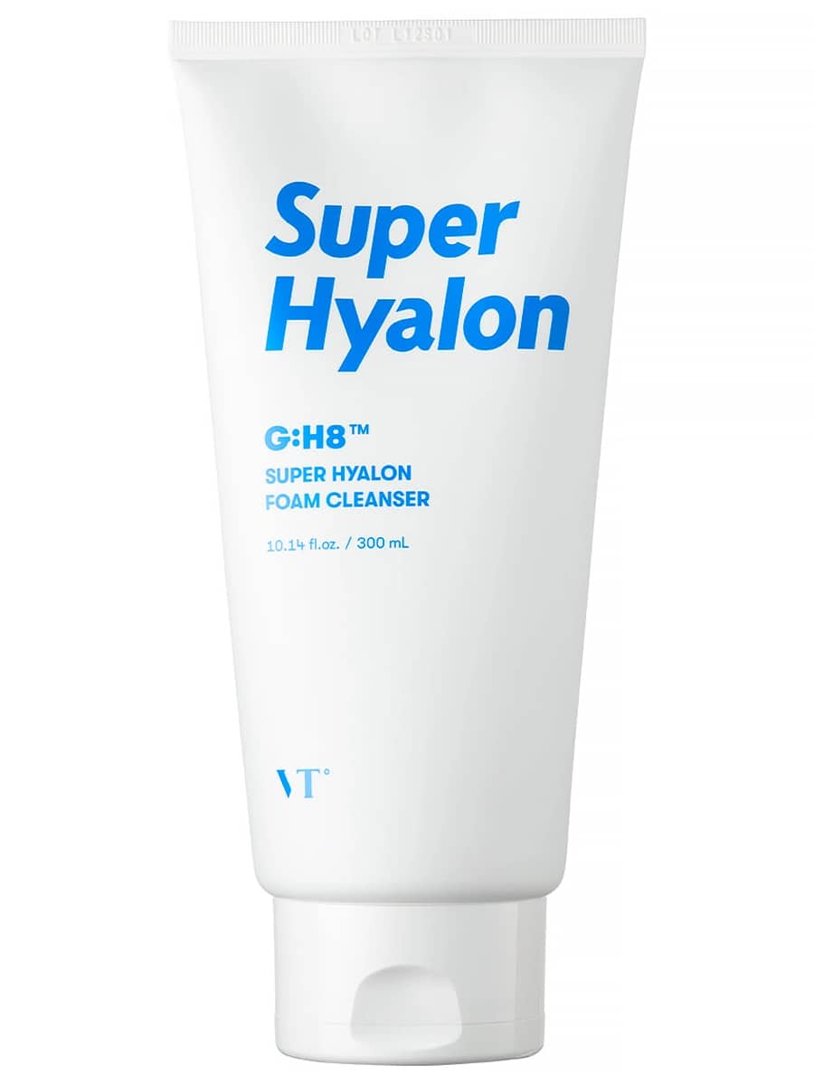 VT Cosmetics Увлажняющая пенка для умывания с гиалуроновой кислотой Super Hyalon Foam Cleanser 300 мл