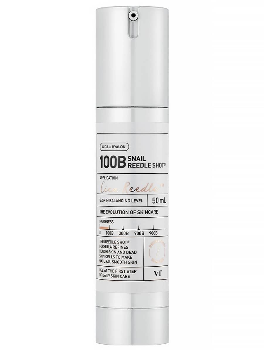 VT Cosmetics Бустер-сыворотка с муцином улитки и микроиглами 100B Snail Cica Reedle Shot 50 мл