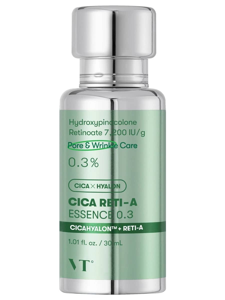 VT Cosmetics Бустер-эссенция с 0.3% ретинола и центеллой Cica Reti-A Essence 0.3 30 мл