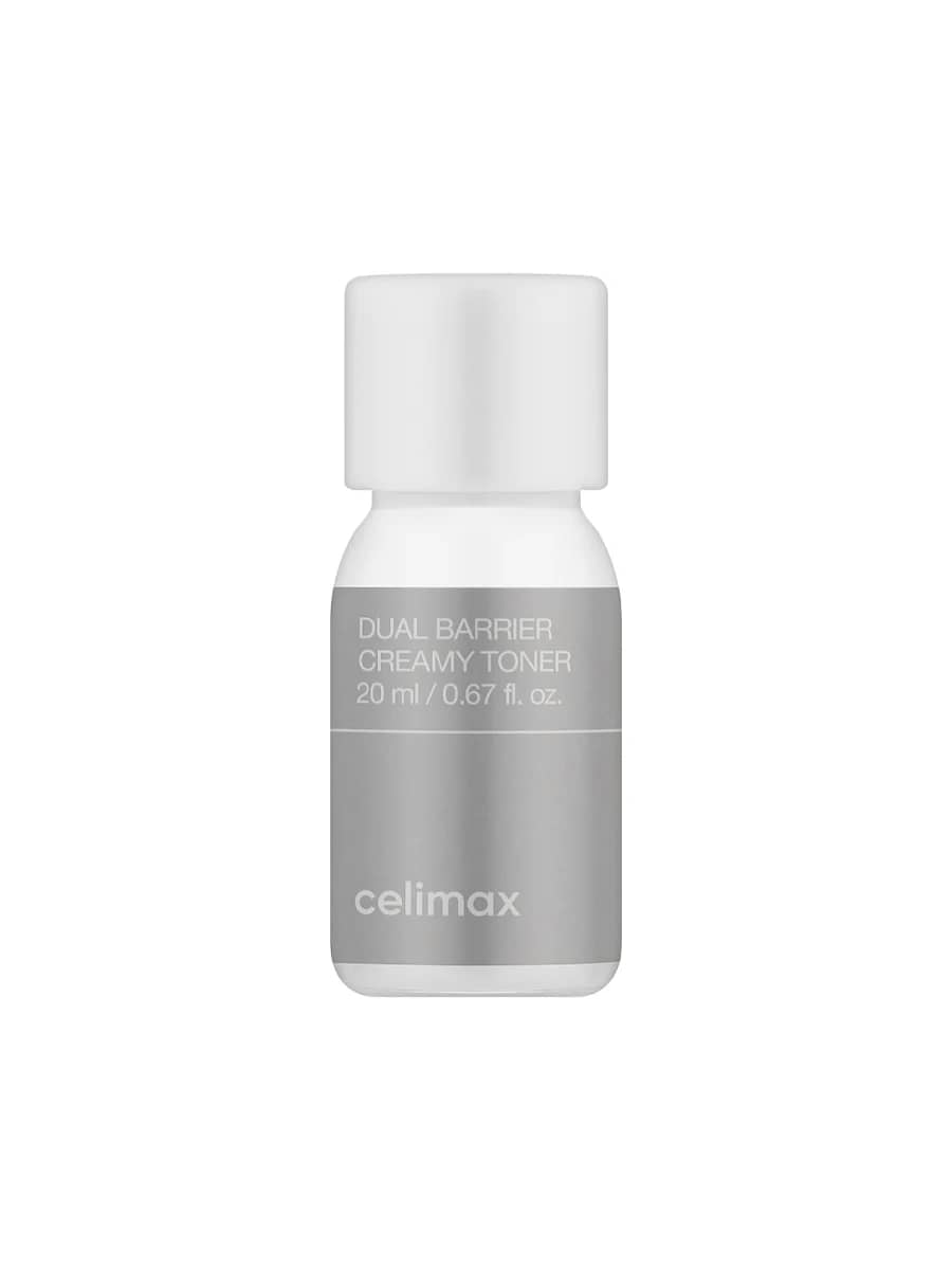 Celimax Барьерный кремовый тонер с комплексом церамидов Dual Barrier Creamy Toner 20 мл